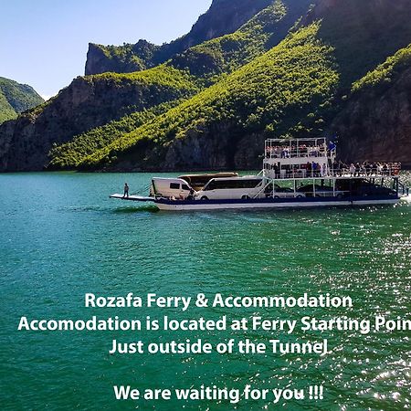 Rozafa Ferry & Accommodation Koman Exteriér fotografie